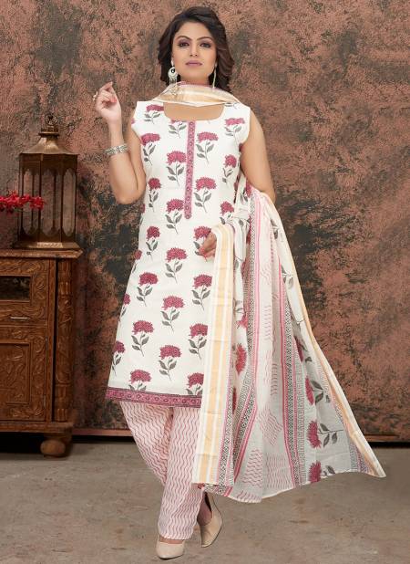 Peach Colour Stylish Casual Wear Designer Printed Readymade Salwar Suit Collection N F C 550 PEACH